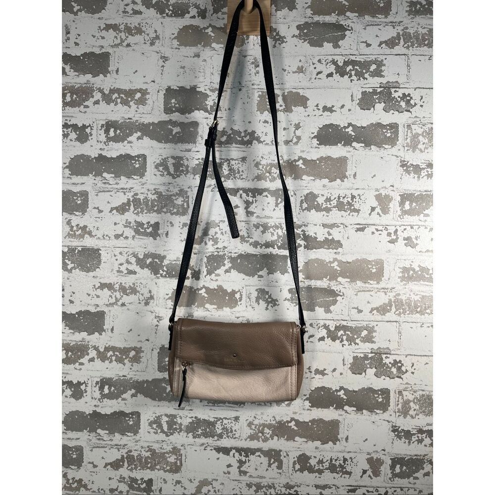 Kate spade | women crossbody leather purse two toned